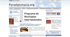 Desktop Screenshot of paradiplomacia.org
